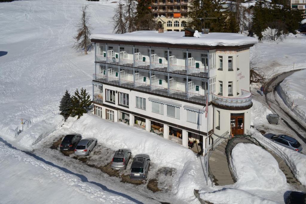 Hotel Alpina Давос Экстерьер фото